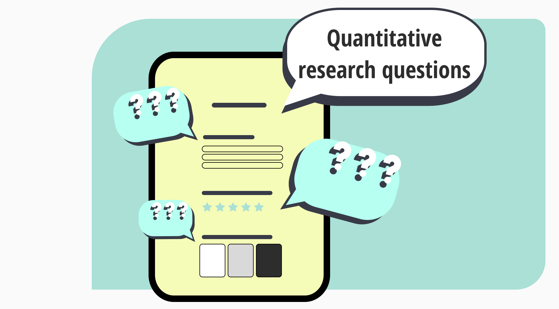 Quantitative research questions: Types, tips & examples